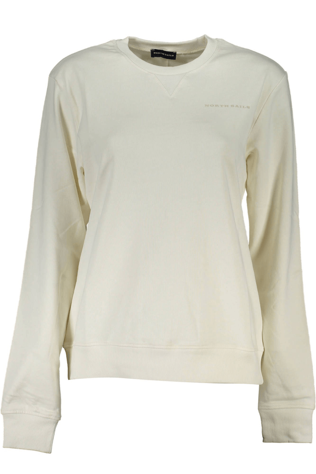 4278NORTH SAILS FELPA SENZA ZIP DONNA BIANCO