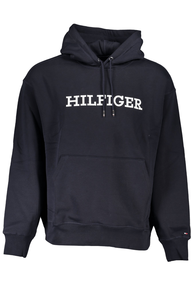 5662TOMMY HILFIGER FELPA SENZA ZIP UOMO BLU