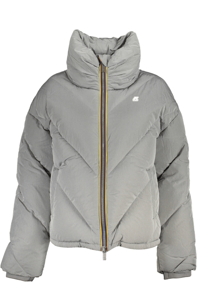 4512K-WAY GIUBBOTTO DONNA GRIGIO