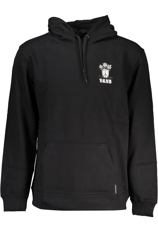 5852VANS FELPA SENZA ZIP UOMO NERO