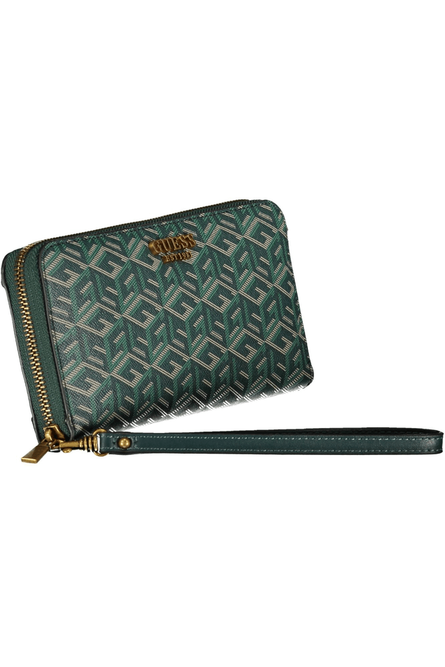 5139GUESS JEANS PORTAFOGLIO DONNA VERDE