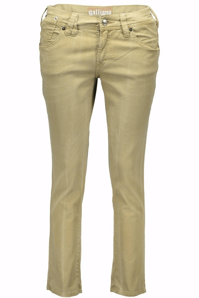 597JOHN GALLIANO PANTALONE PINOCCHIETTO DONNA VERDE