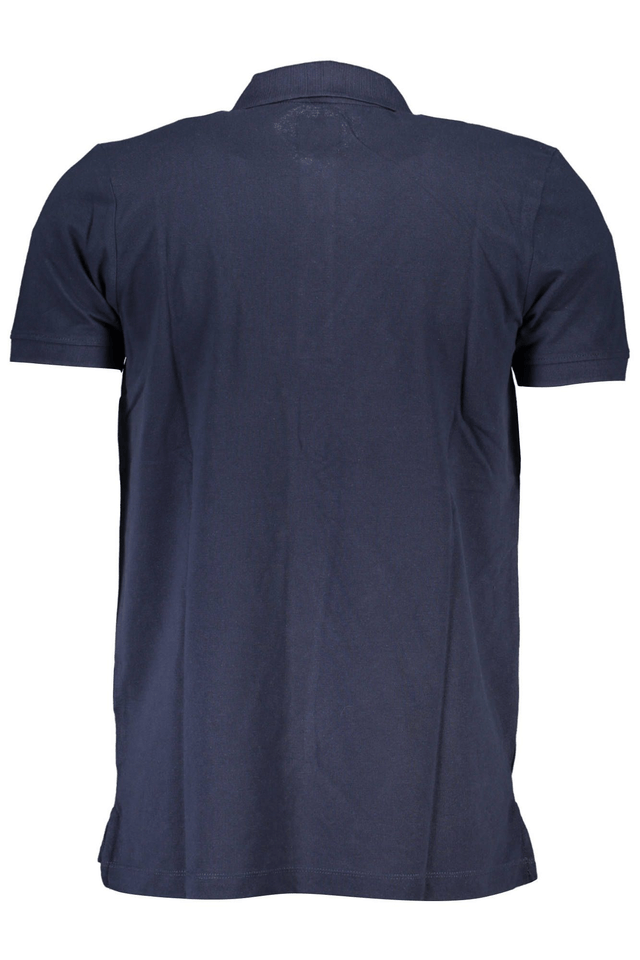 4026GIAN MARCO VENTURI POLO MANICHE CORTE UOMO BLU