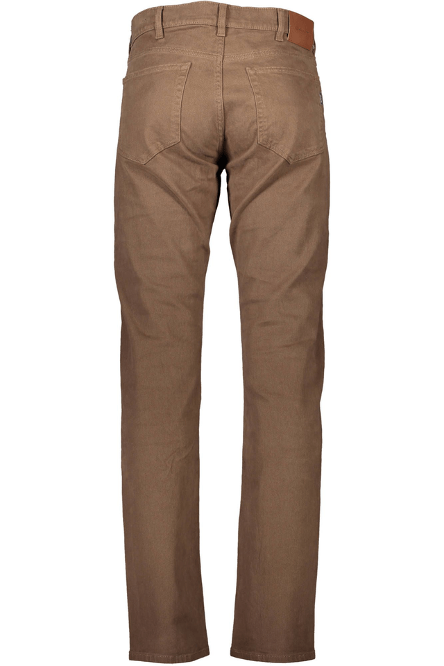 1106GANT PANTALONE UOMO MARRONE