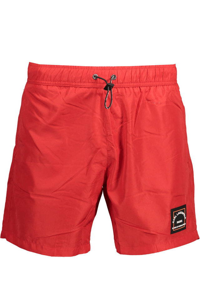 1883KARL LAGERFELD BEACHWEAR COSTUME PARTE SOTTO UOMO ROSSO
