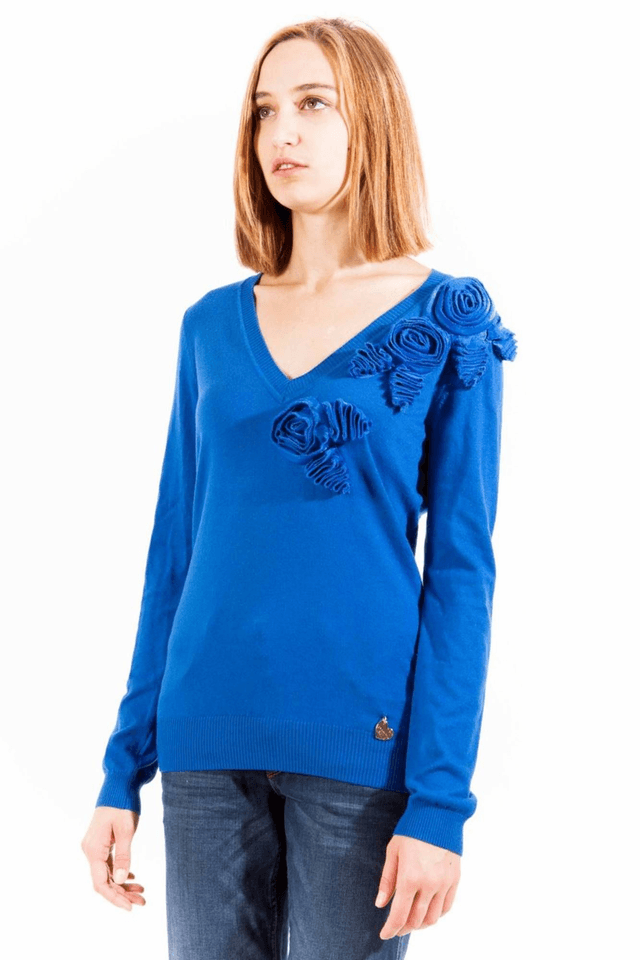 737LOVE MOSCHINO MAGLIA DONNA BLU