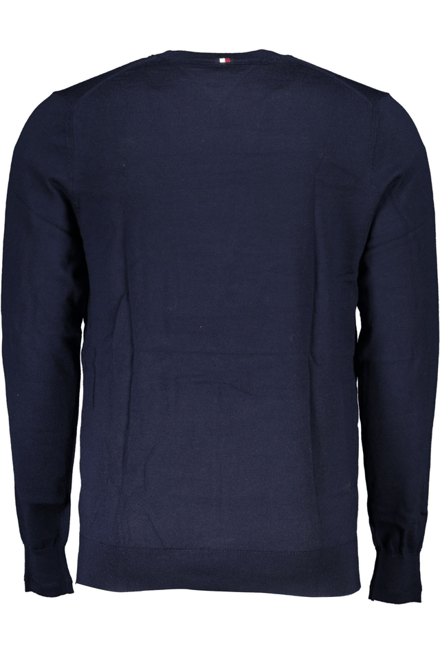 5664TOMMY HILFIGER MAGLIA UOMO BLU