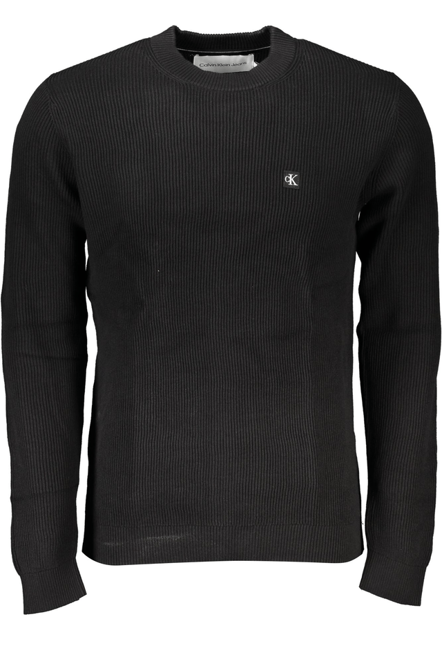 7083CALVIN KLEIN MAGLIA UOMO NERO