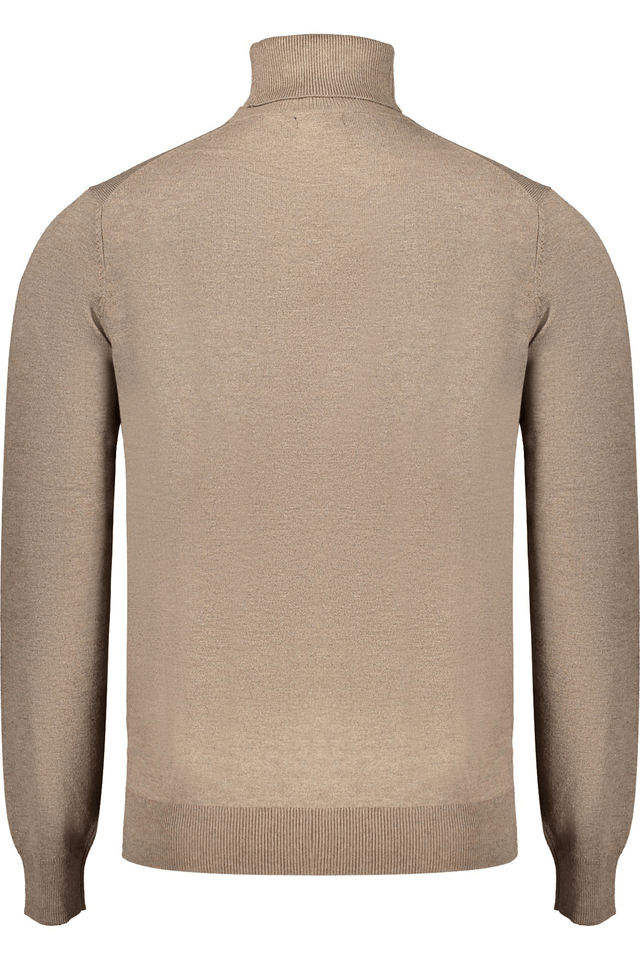 10493NORWAY 1963 MAGLIA UOMO MARRONE