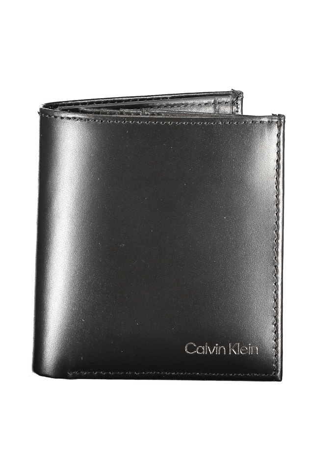 9457CALVIN KLEIN PORTAFOGLIO UOMO NERO