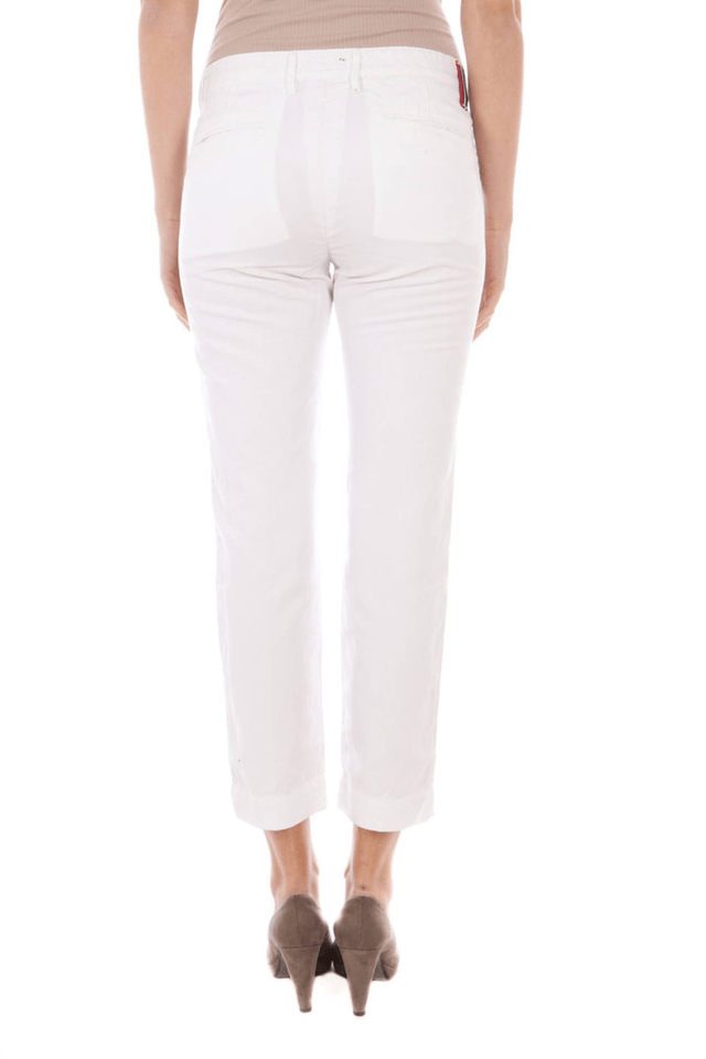 287FRED PERRY PANTALONE DONNA BIANCO