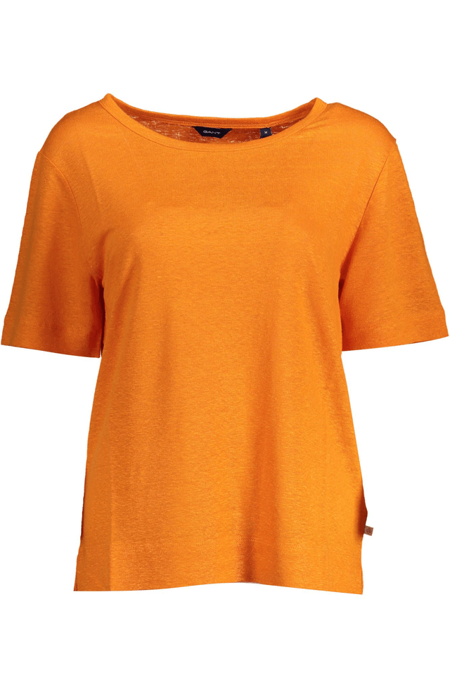 2151GANT T-SHIRT MANICHE CORTE DONNA ARANCIO