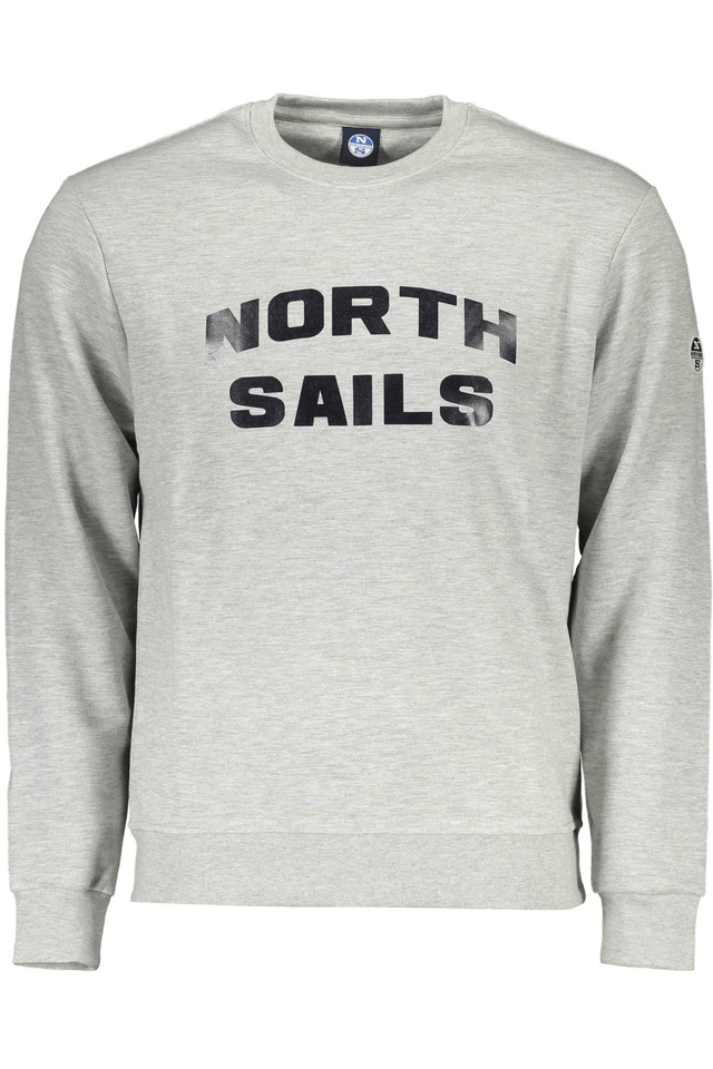 2415NORTH SAILS FELPA SENZA ZIP UOMO GRIGIO