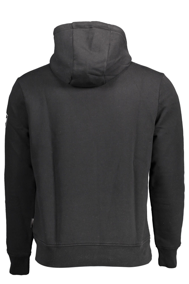 2119NAPAPIJRI FELPA SENZA ZIP UOMO NERO