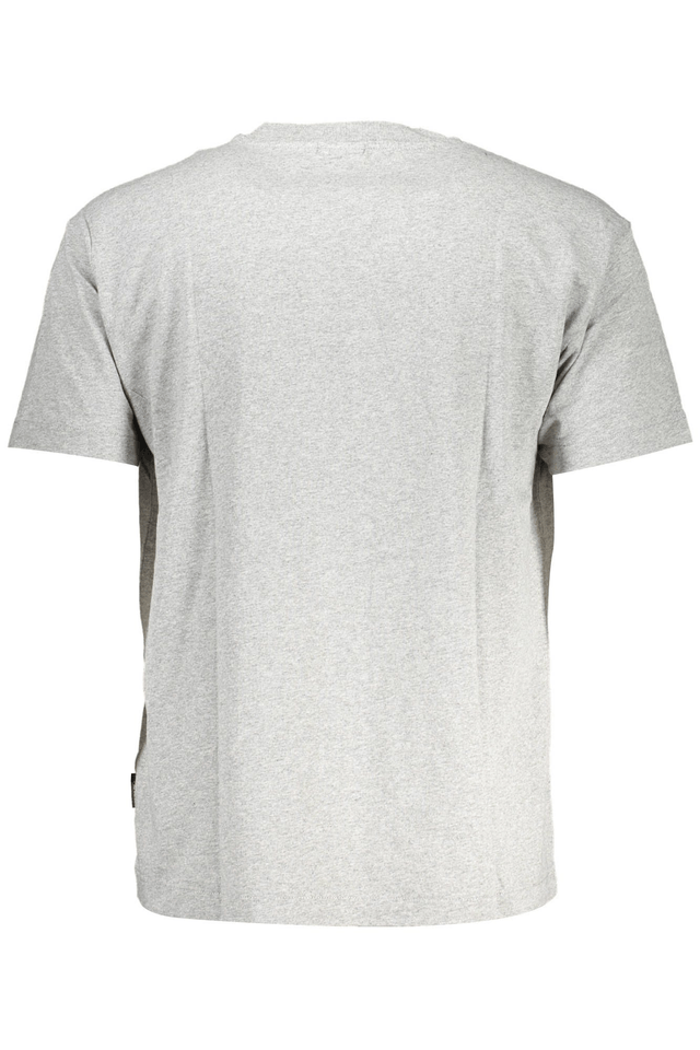 3443NAPAPIJRI T-SHIRT MANICHE CORTE UOMO GRIGIO