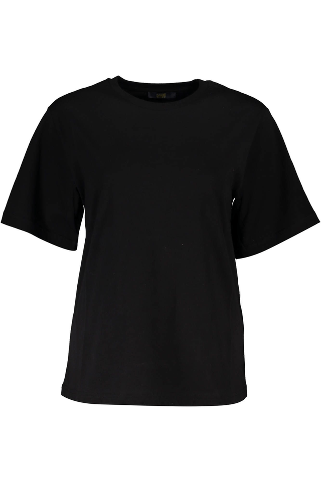4093CAVALLI CLASS T-SHIRT MANICHE CORTE DONNA NERO
