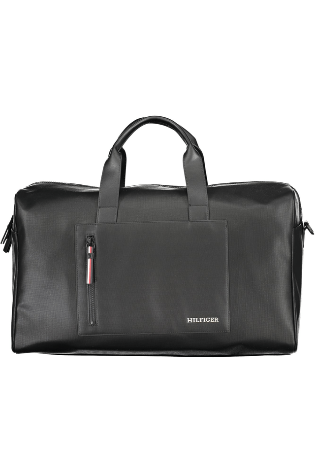 9253TOMMY HILFIGER BORSONE UOMO NERO