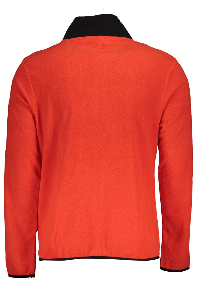 5936NORWAY 1963 FELPA CON ZIP UOMO ROSSO