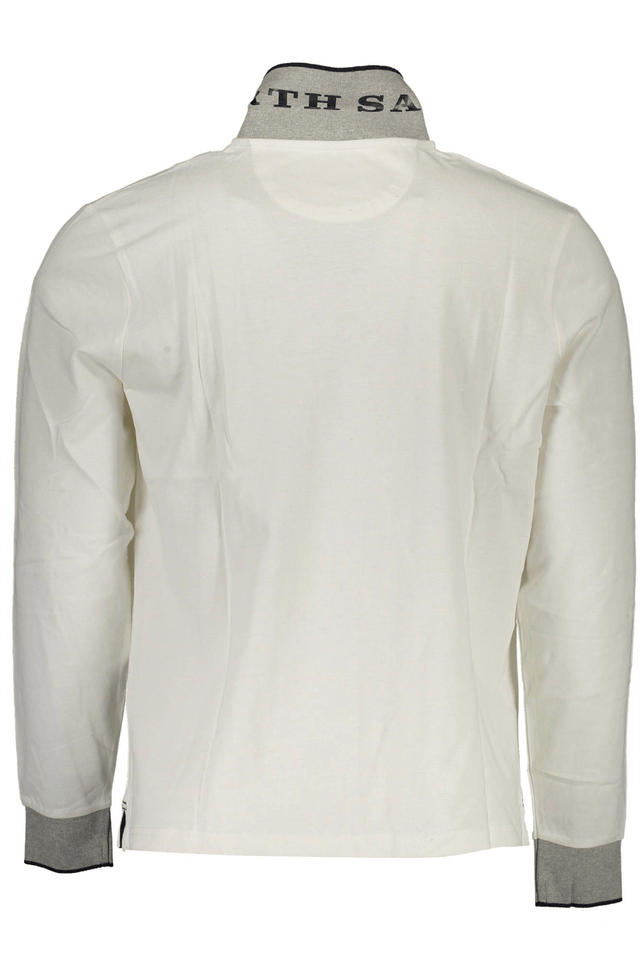 2493NORTH SAILS POLO MANICHE LUNGHE UOMO BIANCO