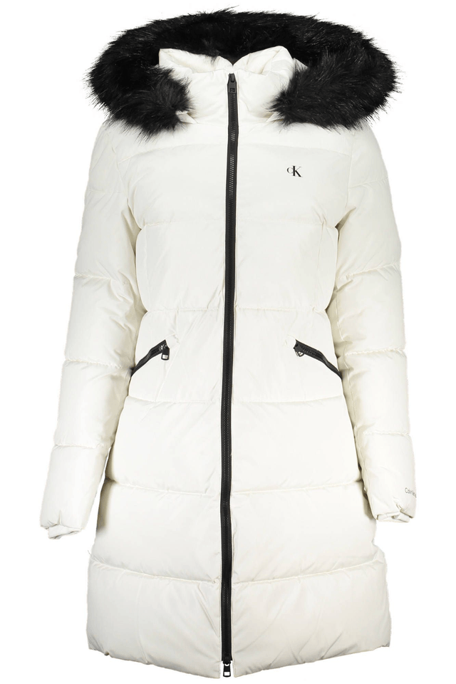 6481CALVIN KLEIN GIUBBOTTO DONNA BIANCO