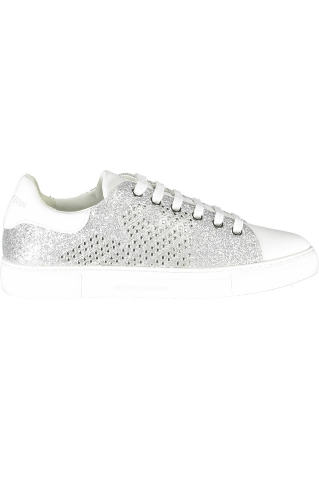 114EMPORIO ARMANI CALZATURA SPORTIVA DONNA ARGENTO