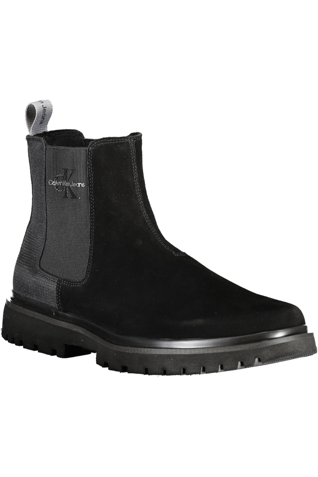 5592CALVIN KLEIN CALZATURA STIVALE UOMO NERO