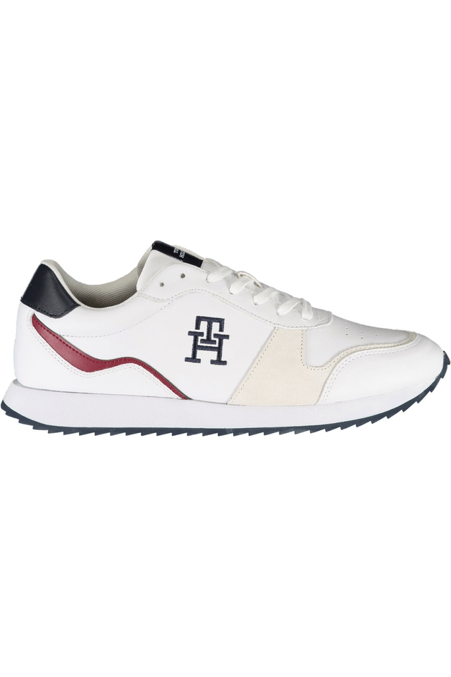 8066TOMMY HILFIGER CALZATURA SPORTIVA UOMO BIANCO