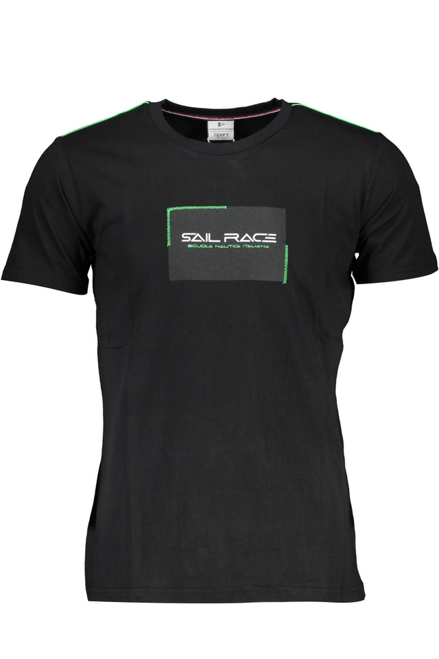 4697SCUOLA NAUTICA T-SHIRT MANICHE CORTE UOMO NERO