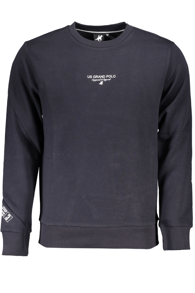 4818U.S. GRAND POLO FELPA SENZA ZIP UOMO BLU