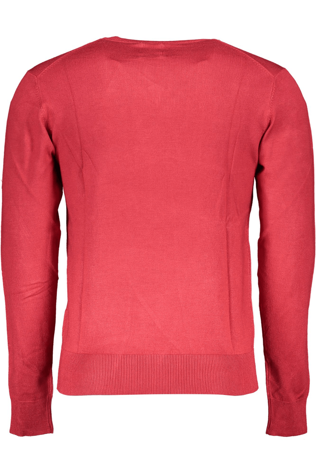6173GIAN MARCO VENTURI MAGLIA UOMO ROSSO