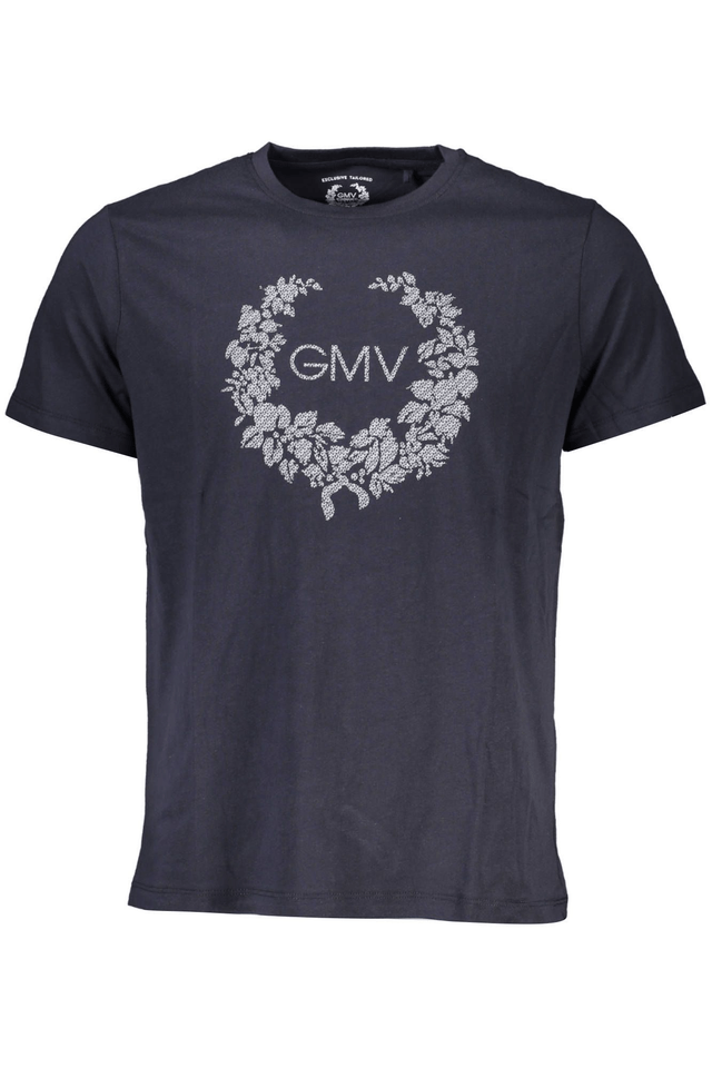 3982GIAN MARCO VENTURI T-SHIRT MANICHE CORTE UOMO BLU