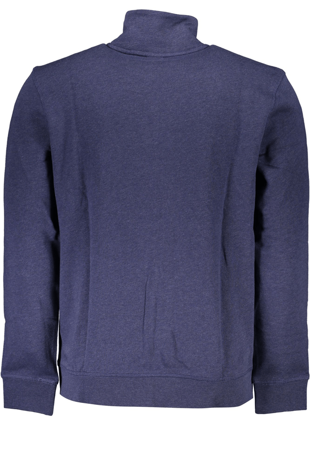 7607HUGO BOSS FELPA CON ZIP UOMO BLU