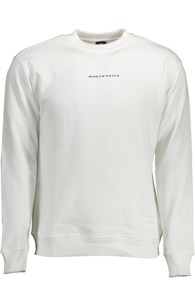 1689NORTH SAILS FELPA SENZA ZIP UOMO BIANCO
