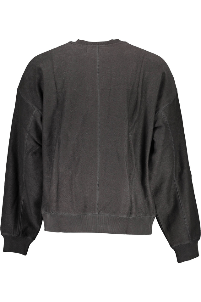 2586CALVIN KLEIN FELPA SENZA ZIP UOMO NERO