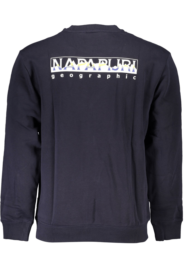 5711NAPAPIJRI FELPA SENZA ZIP UOMO BLU