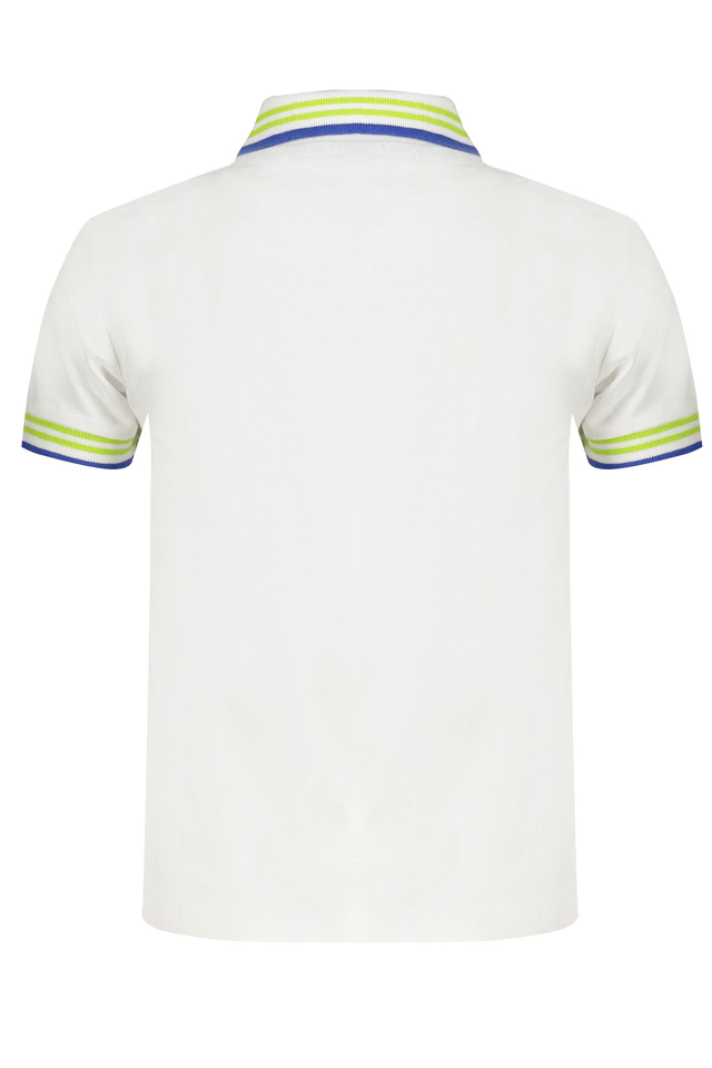 8406NORTH SAILS POLO MANICHE CORTE BAMBINO BIANCO