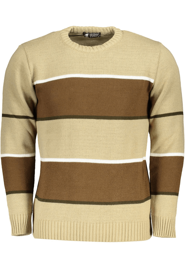 6054U.S. GRAND POLO MAGLIONE UOMO BEIGE