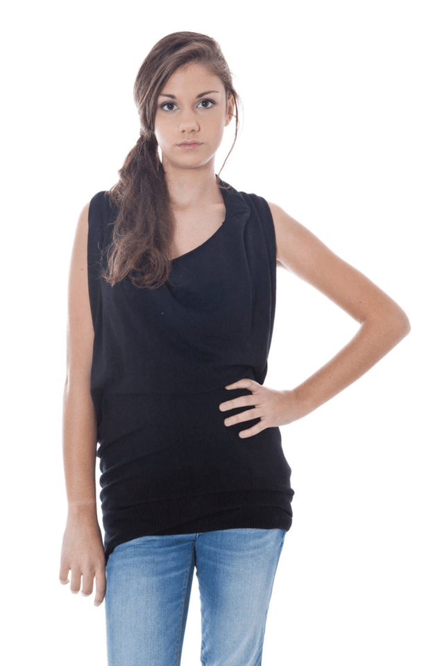 1011PHARD MAGLIA DONNA NERO