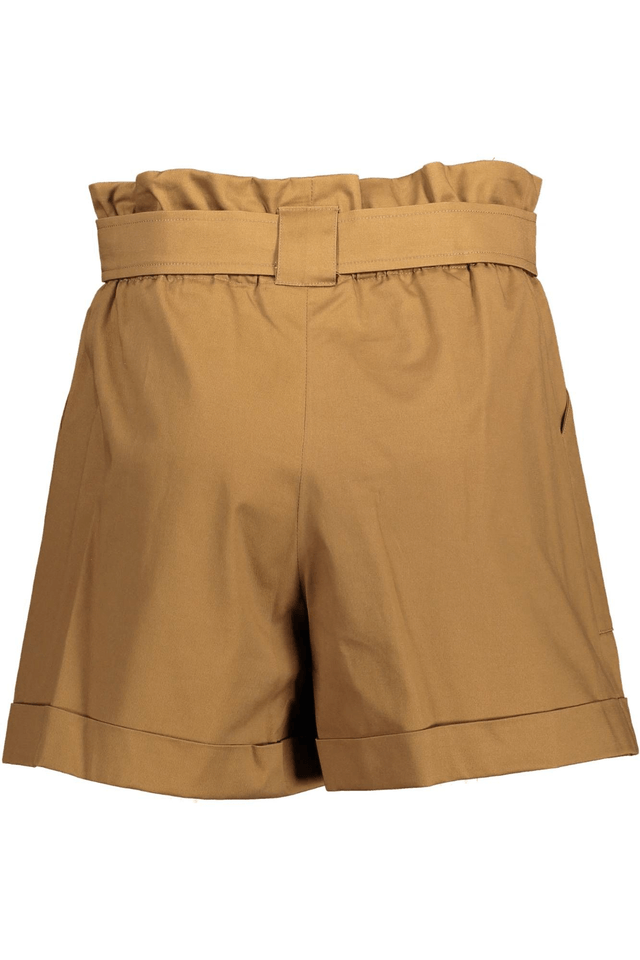 1648KOCCA PANTALONE SHORT DONNA MARRONE