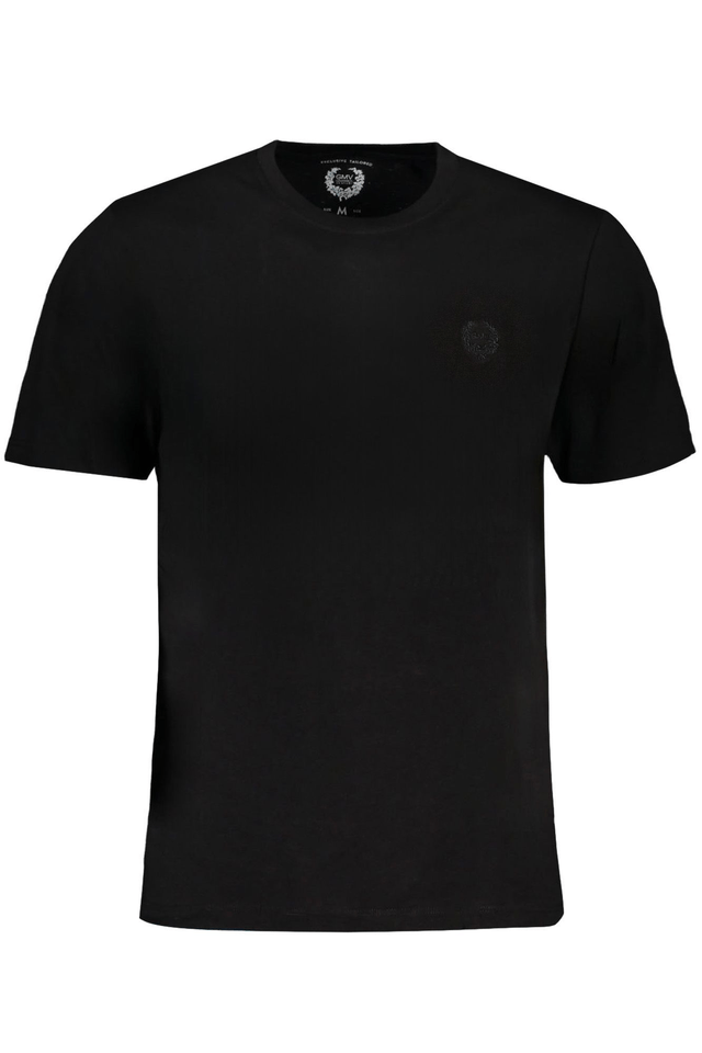 9596GIAN MARCO VENTURI T-SHIRT MANICHE CORTE UOMO NERO