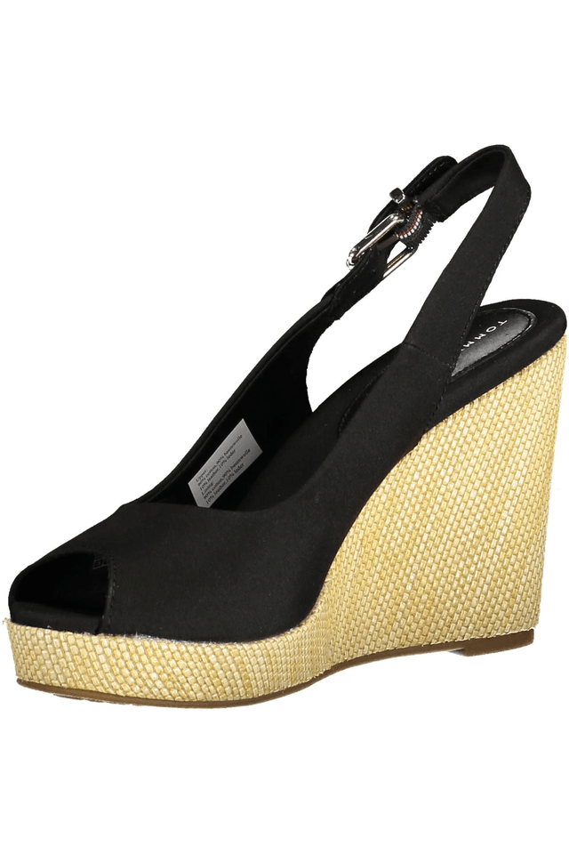 1857TOMMY HILFIGER CALZATURA SANDALO DONNA NERO