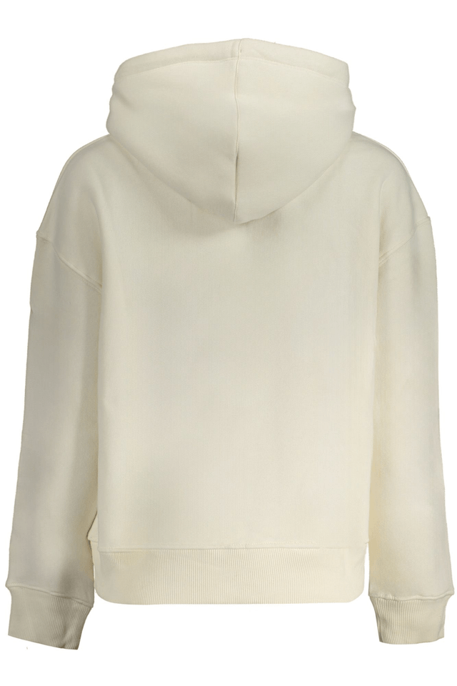 10535PEPE JEANS FELPA SENZA ZIP DONNA BIANCO