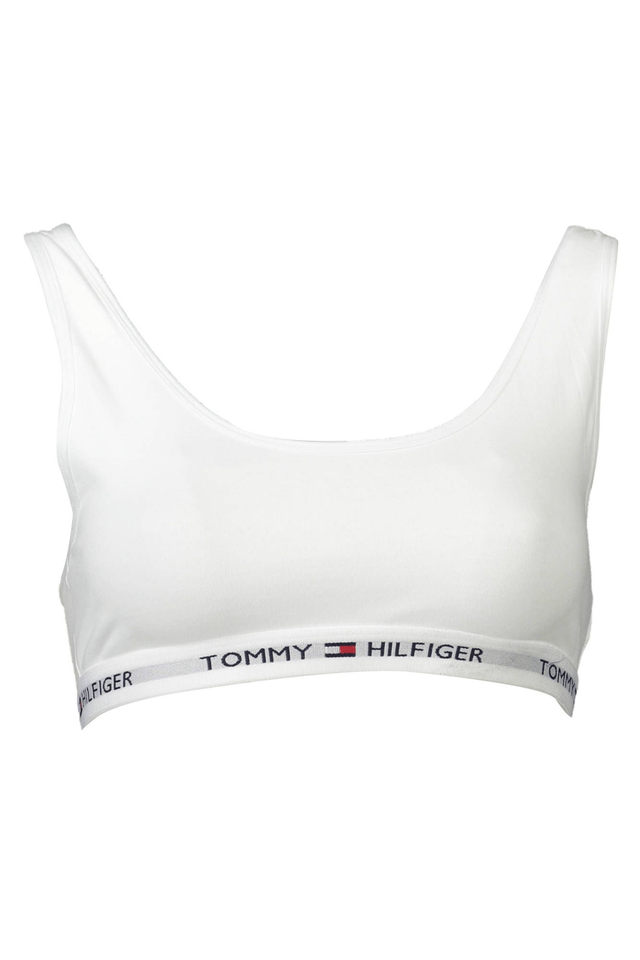 934TOMMY HILFIGER REGGISENO A BALCONCINO DONNA BIANCO