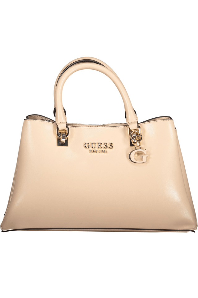 8926GUESS JEANS BORSA DONNA BEIGE