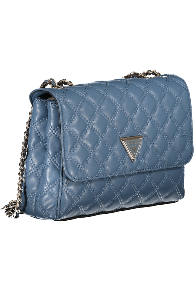 10022GUESS JEANS BORSA DONNA AZZURRO