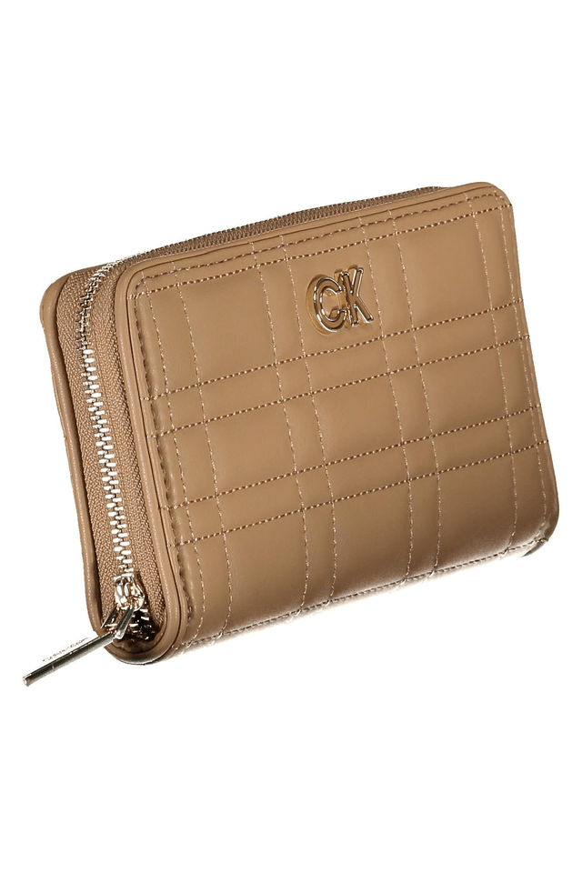 2367CALVIN KLEIN PORTAFOGLIO DONNA BEIGE