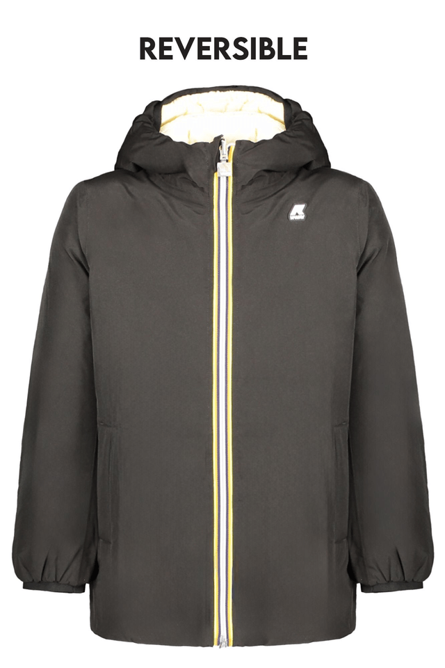 9116K-WAY GIUBBOTTO BAMBINA NERO