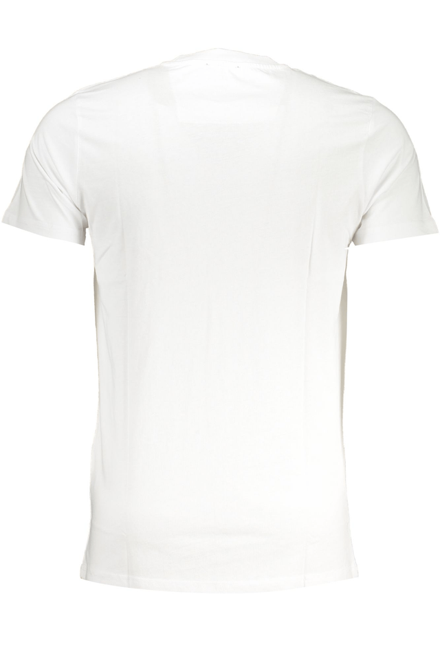 7855CAVALLI CLASS T-SHIRT MANICHE CORTE UOMO BIANCO