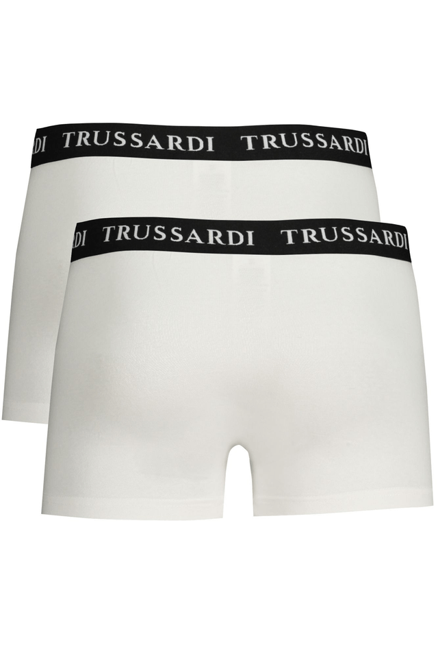 9497TRUSSARDI BOXER UOMO BIANCO