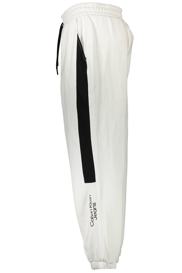 2585CALVIN KLEIN PANTALONE UOMO BIANCO